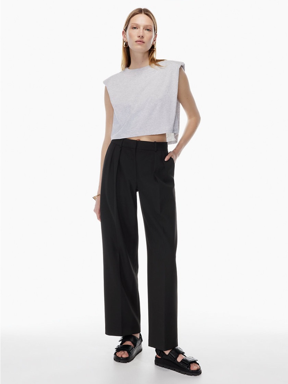 Babaton Revue Pant in BLACK